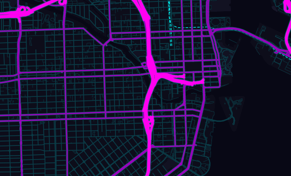Map of Miami