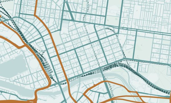 Map of Melbourne