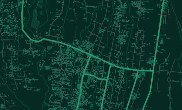 Map of Ubud