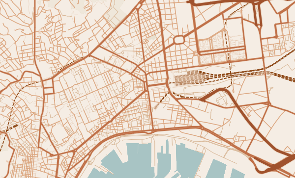 Map of Naples