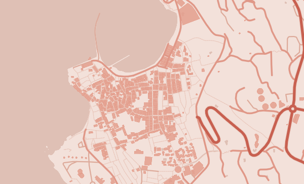 Map of Mykonos
