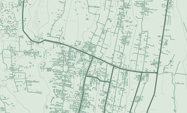Map of Ubud