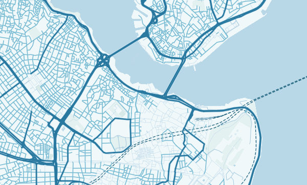 Map of Istanbul