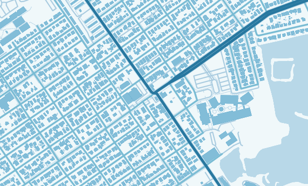 Map of Key West