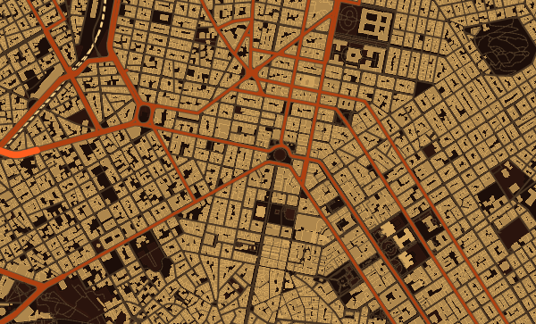 Map of Athens
