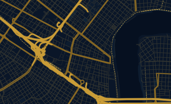 Map of New Orleans