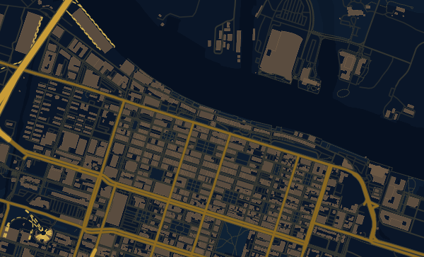 Map of Savannah