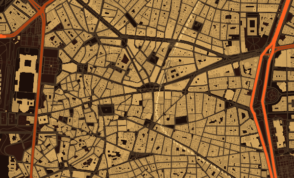 Map of Madrid