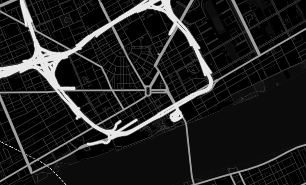 Map of Detroit