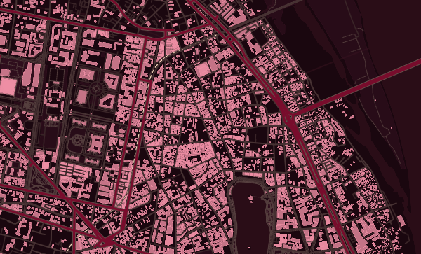 Map of Hanoi