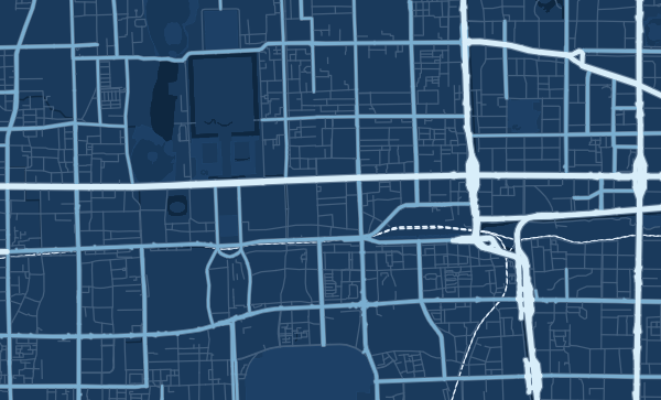 Map of Beijing