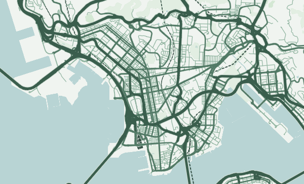 Map of Hong Kong