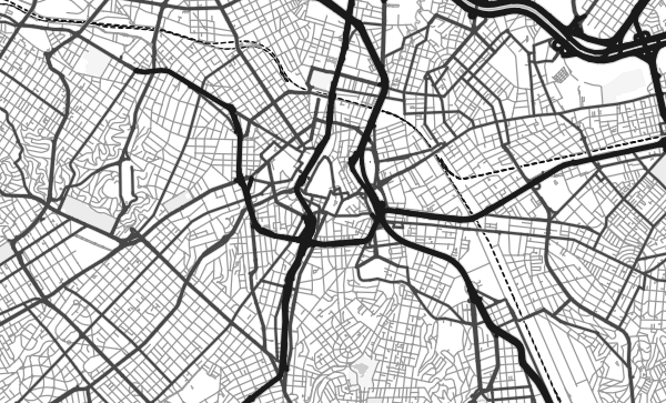 Map of São Paulo