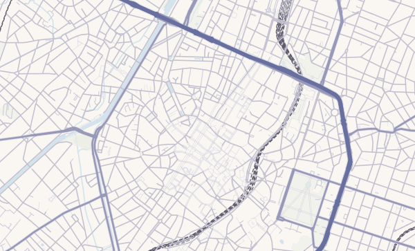 Map of Brussels