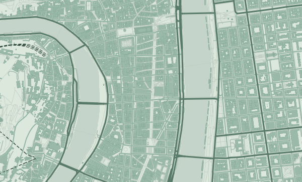 Map of Lyon