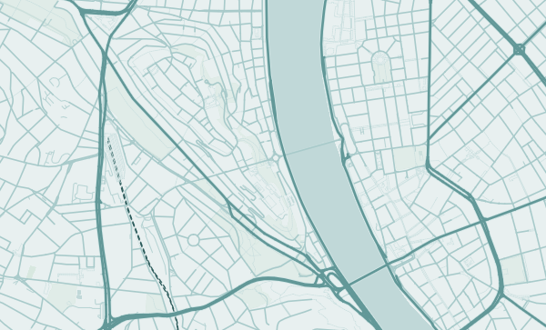 Map of Budapest