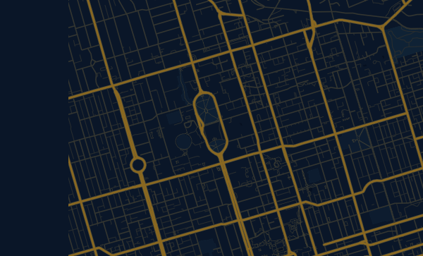 Map of Toronto