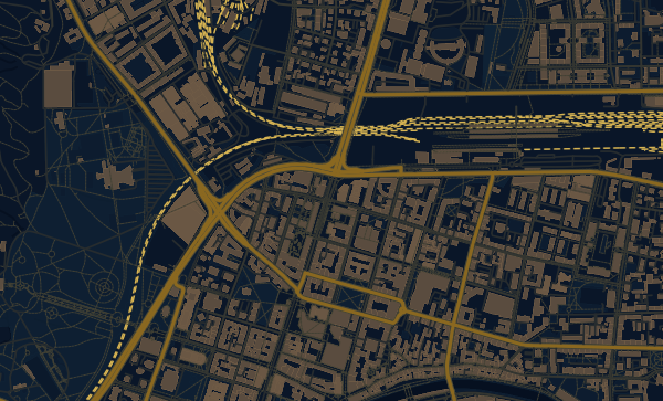 Map of Ljubljana
