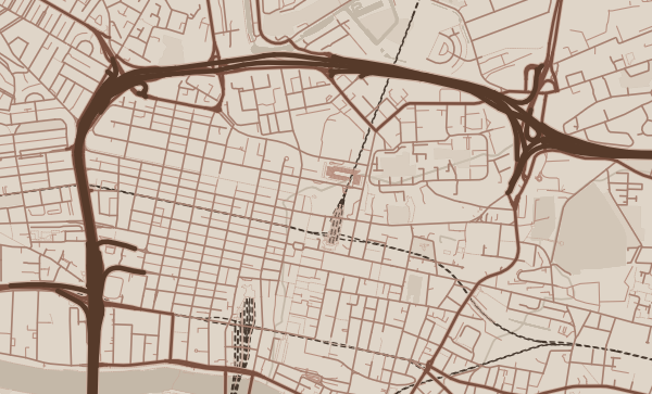 Map of Glasgow