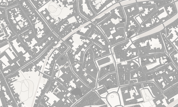 Map of Bruges
