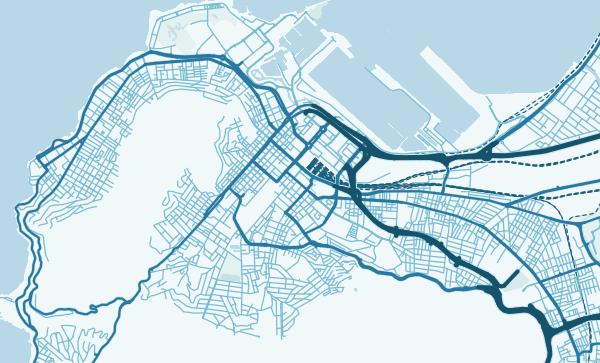 Map of Cape Town