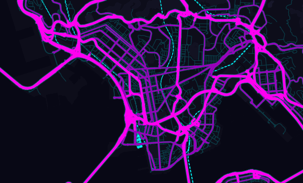 Map of Hong Kong