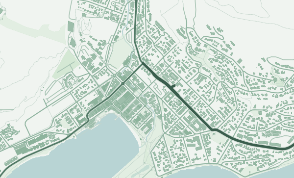 Map of Queenstown