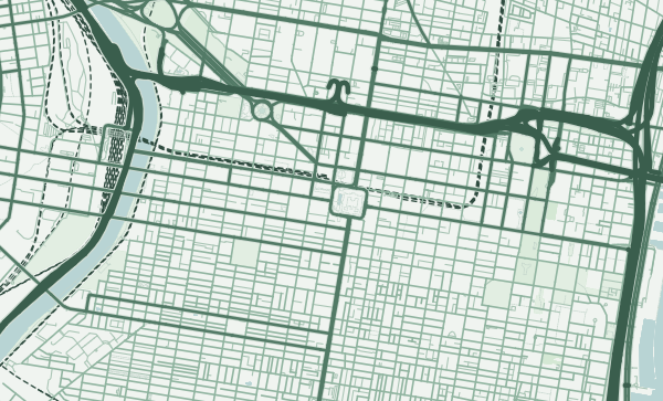 Map of Philadelphia