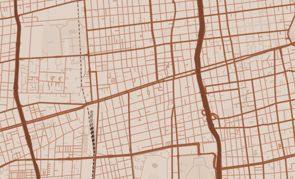 Map of Santiago