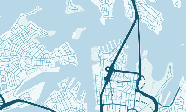 Map of Sydney