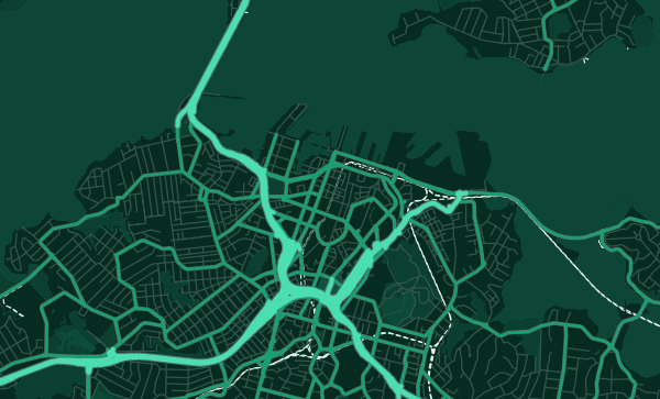 Map of Auckland