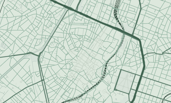 Map of Brussels